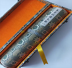 南平市书画装裱案例